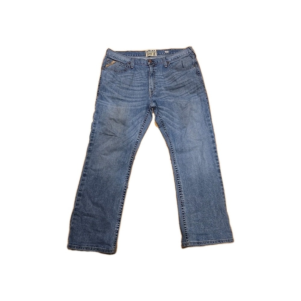 Ariat Men's M5 Slim Fit Jeans in a dark wash denim 40 X 32